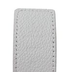 Taurillon Calfskin LV Initiales Reversible Belt 80 32 White Pink - 图片 7