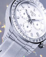 DiW Rolex Rainbow Daytona CRYSTAL In Quartz Fiber (Retail: €87 990) - 图片 6
