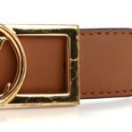 Monogram 25mm Dauphine Reversible Belt 80 32 Tan - 图片 9
