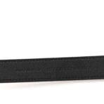 Calfskin Crocodile Embossed Double Buckle Belt 80 32 Black - 图片 4