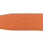 Swift Epsom 24mm Constance H Belt 65 Black Orange - 图片 5