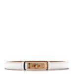 Epsom Kelly Belt White