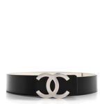 Calfskin CC Reversible Belt 95 38 Black White
