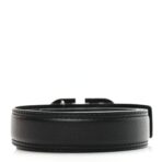 Calfskin VLogo Enamel 30mm Belt 110 44 Black Blue - 图片 2