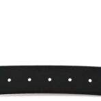 Piuma Calfskin Jumbo GG Embossed 35mm Belt 80 32 Black - 图片 4