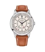 40mm Steel Silver Dial Weekly Calendar