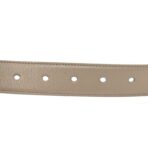 Smooth Calfskin Monogram Square Buckle Belt 70 28 Dark Beige - 图片 3