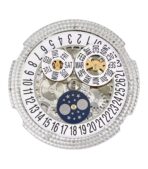 41mm Annual Calendar Moon Phase Steel Charcoal Dial - 图片 5