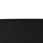 X ADIDAS Textured Dollar Calfskin Double G 40mm Belt 85 34 Black - 图片 6