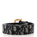 Oblique Diorquake Belt 80 32 Blue Multi - 图片 2