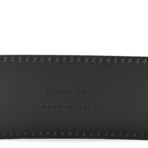 Textured Calfskin 4cm La Medusa Belt 90 36 Black - 图片 5