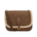 Suede Crossbody Bag