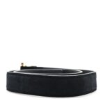 Suede Calfskin Monogram Square Buckle Belt 80 32 Black - 图片 2