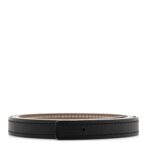 Swift Epsom 13mm Belt Strap 80 32 Black Etoupe