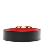 Glossy Calfskin 40mm VLogo Reversible 70 28 Belt Black Rouge Pur - 图片 2