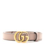 Calfskin Double G Belt 75 30 Porcelain Rose - 图片 2