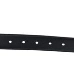 Grained Calfskin Monogram Cassandre Square Buckle Belt 85 34 Black - 图片 5