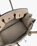 Hermès Birkin 35 Clemence Dove Grey PHW - 图片 7