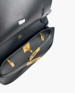 Hermès Mini Jypsiere Black Evergrain GHW - 图片 7