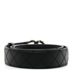 Lambskin Quilted CC Chain Belt 70 28 Black - 图片 2