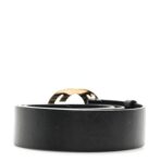 Calfskin Interlocking G Belt 90 36 Black - 图片 2