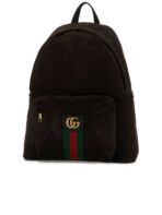 Medium Ophidia Suede Backpack - 图片 2