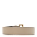 Smooth Calfskin Monogram Square Buckle Belt 70 28 Dark Beige - 图片 2