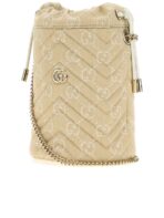 GG Marmont Small Bucket Bag in Denim - 图片 2