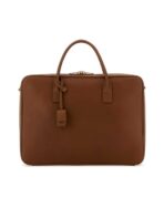 Sac De Jour Large Slim Bauletto Bag in Leather