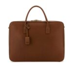Sac De Jour Large Slim Bauletto Bag in Leather