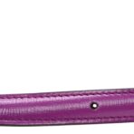 Efesto Leather Womens Horsebit 15/23mm Belt 75 30 Purple - 图片 4