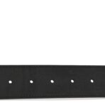 Moon Calfskin Pearl Double G 40mm Belt 80 32 Black Cream - 图片 4