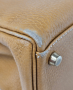 Hermès Vintage Kelly 32 Clemence Beige GHW - 图片 9