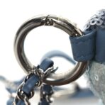 Sequin Tri-color Waterfall Waist Bag Fanny Pack Silver Blue - 图片 13