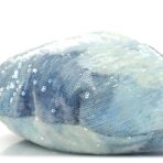 Sequin Tri-color Waterfall Waist Bag Fanny Pack Silver Blue - 图片 10