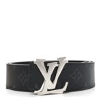 Calfskin Monogram Eclipse 40mm Shake LV Initiales Reversible 90 36 Belt