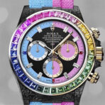 DiW Rolex Daytona RAINBOW BLUE 彩虹圈Daytona (Retail: €76 990) - 图片 12