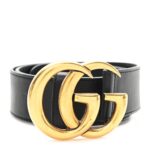 Calfskin Double G 40mm Belt 75 30 Black