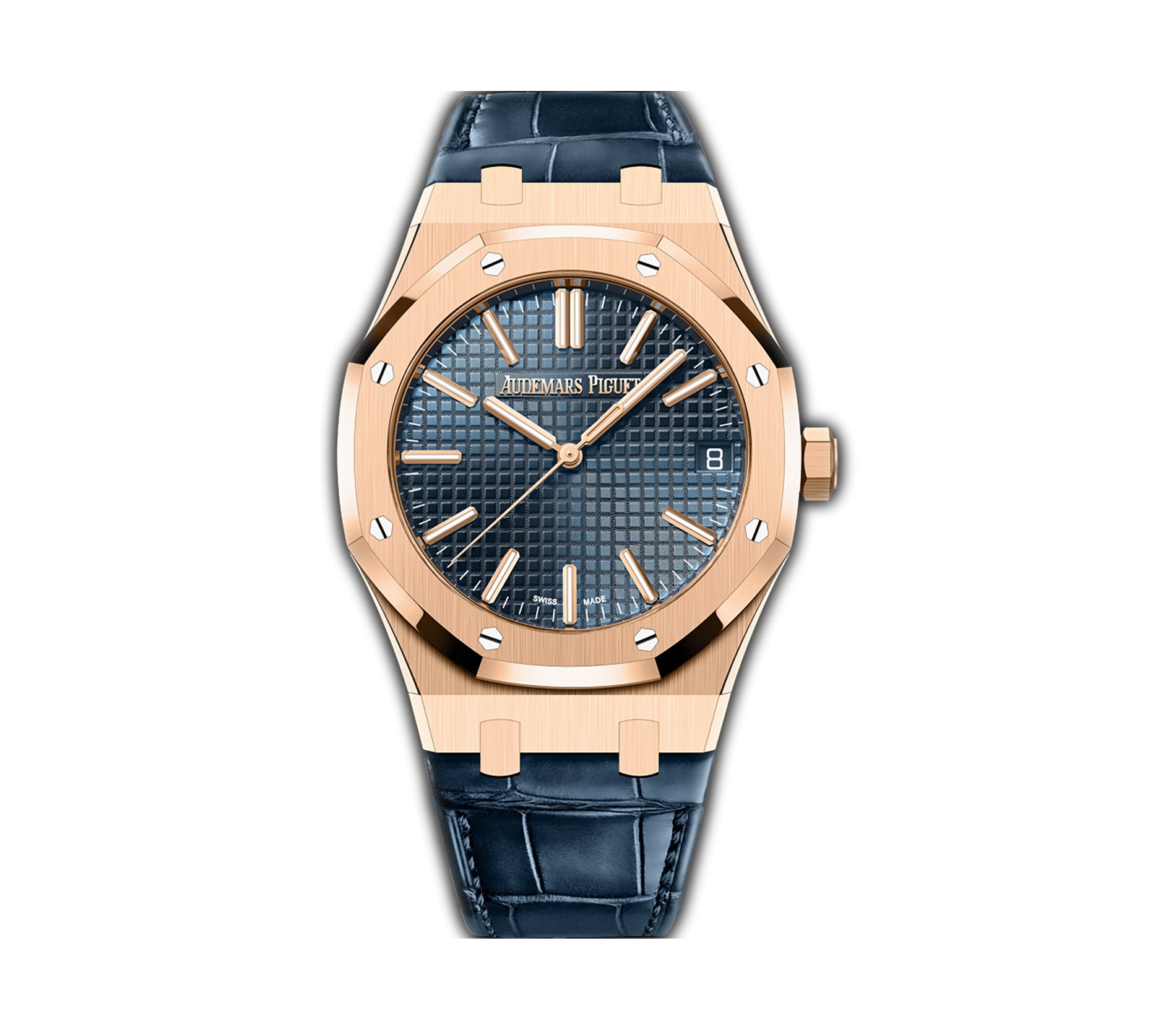 AP-15510OR.OO_.D315CR.02.jpg 41mm 18k Rose Gold Blue Dial On Leather - 图片 1