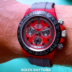 DiW Rolex Daytona "AVIA RED" In Quartz Fiber (Retail: €60 990)