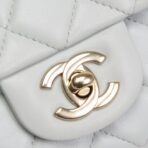CHANEL Rectangular Mini Flap - Light Grey - 图片 12
