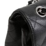 CHANEL Caviar Jumbo Double Flap Bag - Black - 图片 11
