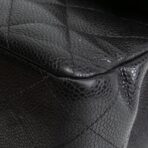 CHANEL Caviar Jumbo Double Flap Bag - Black - 图片 9