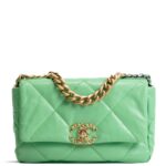 CHANEL Chanel 19 Medium Flap Bag - Light Green