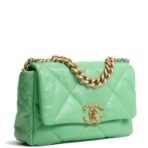 CHANEL Chanel 19 Medium Flap Bag - Light Green - 图片 3