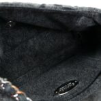 CHANEL CC Denim Wave Flap Bag - Gray - 图片 15