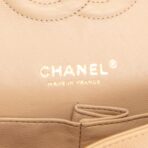 CHANEL Caviar Medium Double Flap Shoulder Bag - Beige - 图片 13