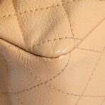 CHANEL Caviar Medium Double Flap Shoulder Bag - Beige - 图片 9