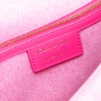 DIOR Denim Cannage Caro Medium - Pink OUTLET FINAL SALE - 图片 12