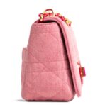 DIOR Denim Cannage Caro Medium - Pink OUTLET FINAL SALE - 图片 4